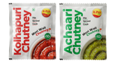 Kolhapuri Chutney & Achari Chutney Pouch Combo