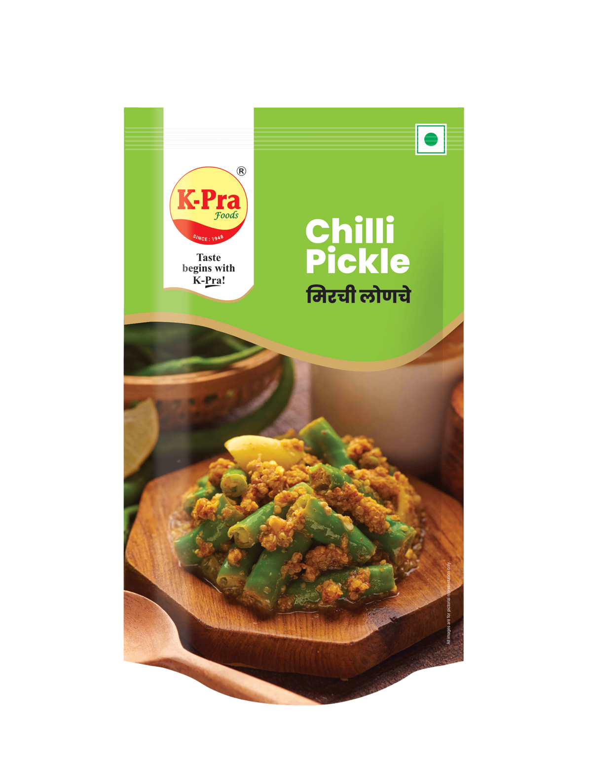 K-PRA CHILLI PICKLE 200gm Pouch