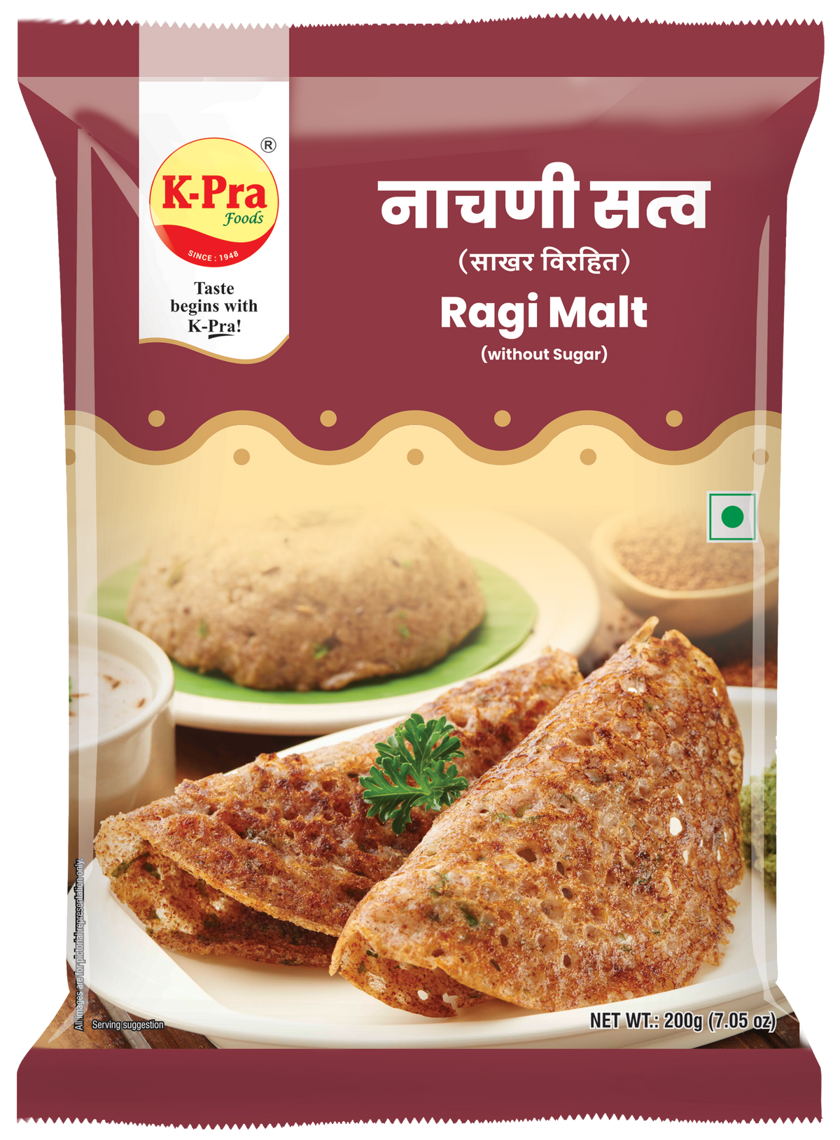 RAGI / NACHANI SATVA WITHOUT SUGAR (POUCH)