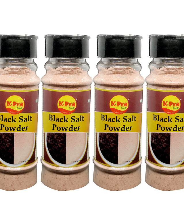 K-Pra Black Salt Powder | Padeloan Pack Of 4 Each 200 gm (800 gm)